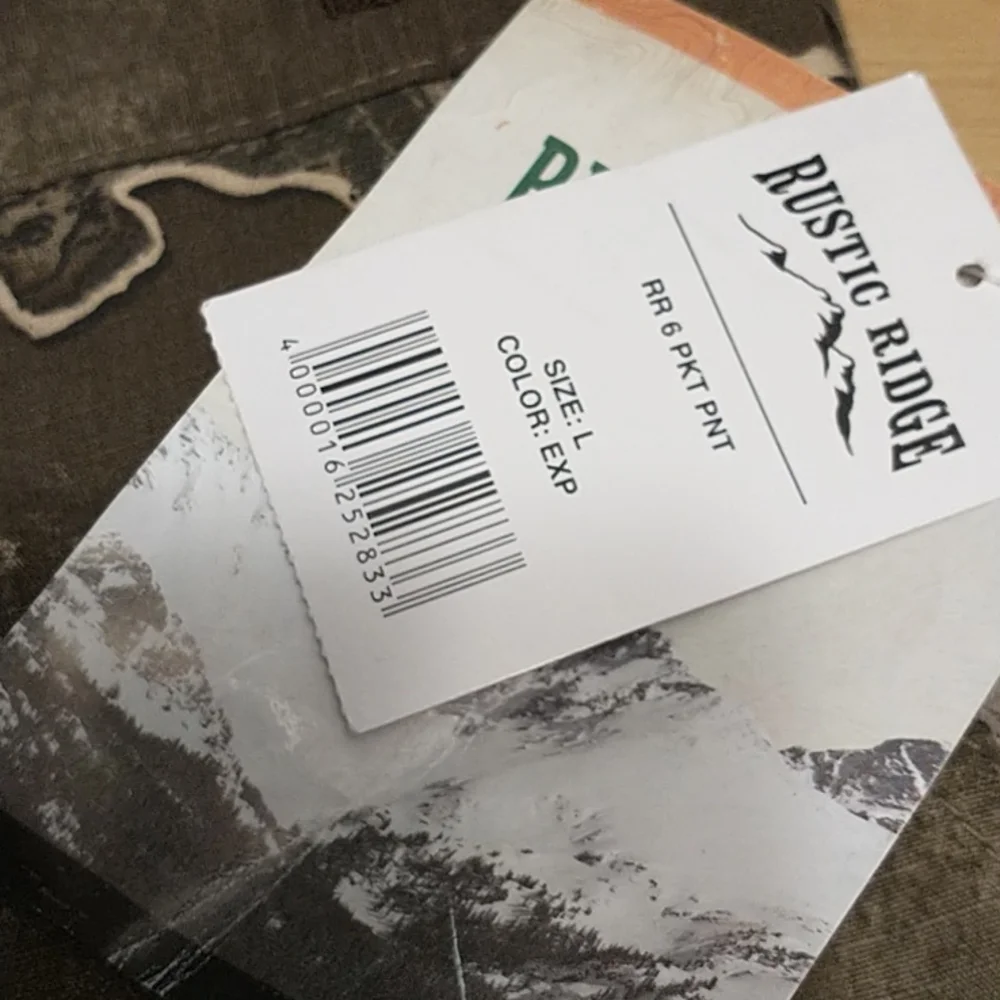 Rustic Ridge Real Tree Excape Hunting Pants Camoflauge 6 Pocket Large - Picture 7 of 14